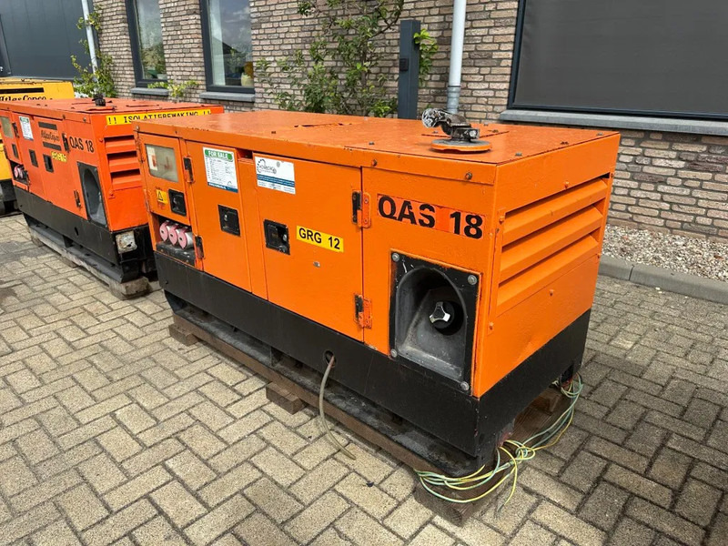 Atlas-Copco QAS 18 Yanmar Mecc Alte Spa 18 kVA Silent generatorset - Elektrisk generator: bilde 3 Atlas-Copco QAS 18 Yanmar Mecc Alte Spa 18 kVA Silent generatorset - Elektrisk generator: bilde 3