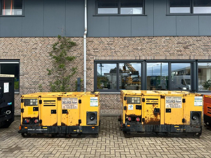 Atlas-Copco QAS 38 Yanmar Mecc Alte Spa 40 kVA Silent generatorset - Elektrisk generator: bilde 4 Atlas-Copco QAS 38 Yanmar Mecc Alte Spa 40 kVA Silent generatorset - Elektrisk generator: bilde 4