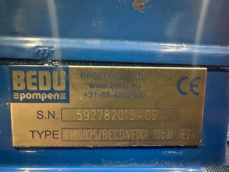 BEDU FMG025/BECDNE001 Tandwielpomp Zelfaanzuigend Brandstofpomp 70 L / min 10 Bar - Vannpumpe: bilde 3 BEDU FMG025/BECDNE001 Tandwielpomp Zelfaanzuigend Brandstofpomp 70 L / min 10 Bar - Vannpumpe: bilde 3