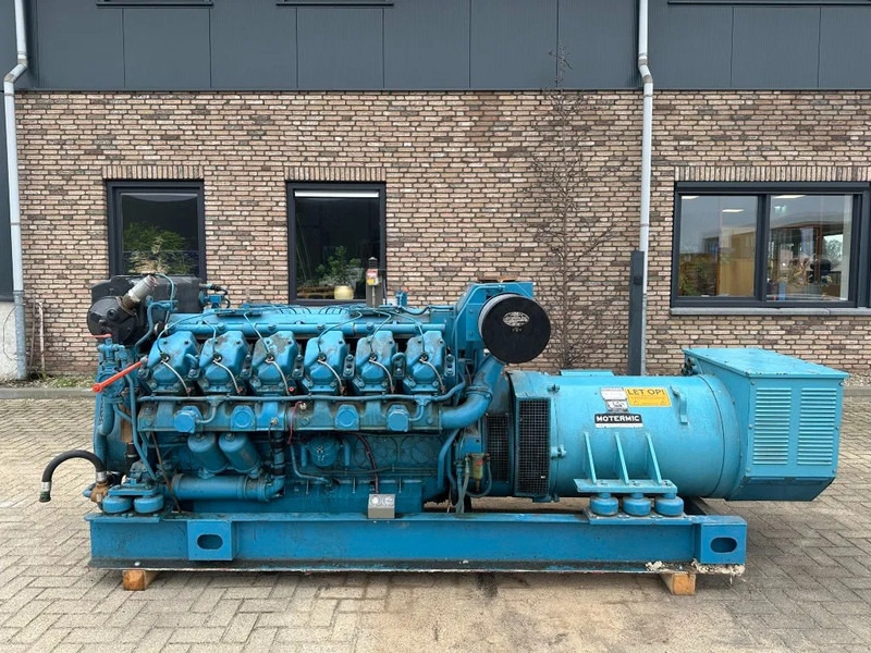 Baudouin DNP12SI Leroy Somer 400 kVA noodstroom generatorset 317 hours - Elektrisk generator: bilde 1 Baudouin DNP12SI Leroy Somer 400 kVA noodstroom generatorset 317 hours - Elektrisk generator: bilde 1