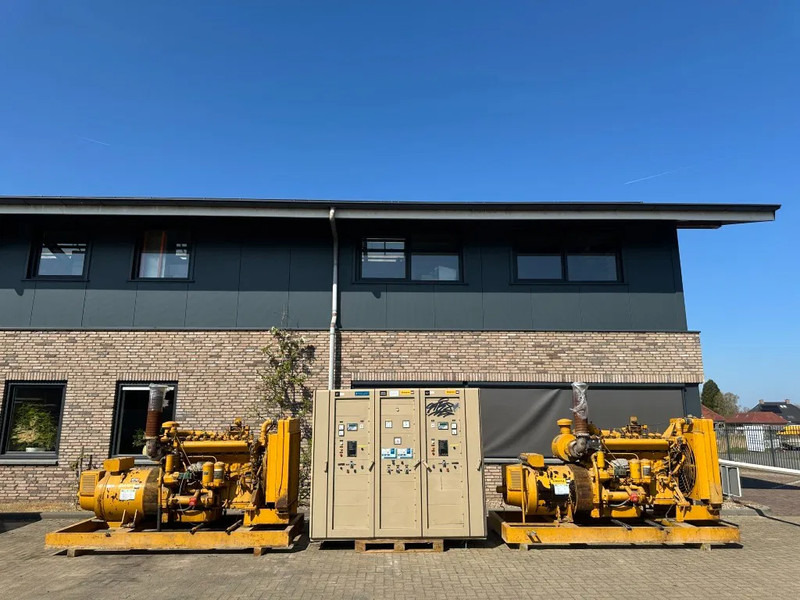 Caterpillar G343 Leroy Somer 275 kVA gas generatorset ex Emergency 138 hours ! - Elektrisk generator: bilde 2 Caterpillar G343 Leroy Somer 275 kVA gas generatorset ex Emergency 138 hours ! - Elektrisk generator: bilde 2