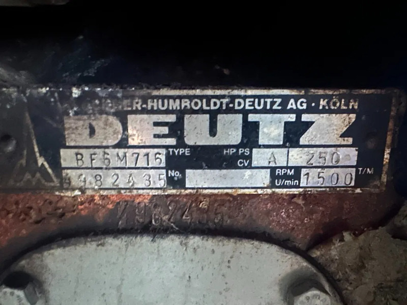 Deutz BF6M 716 AvK 200 kVA generatorset in container afzetbak haakarm - Elektrisk generator: bilde 4 Deutz BF6M 716 AvK 200 kVA generatorset in container afzetbak haakarm - Elektrisk generator: bilde 4