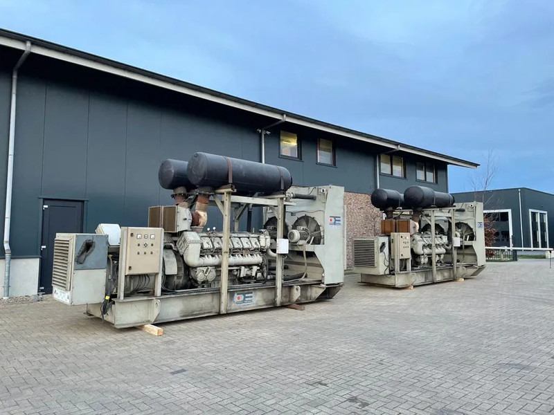 Deutz MWM TBD 604 BV12 Leroy Somer 1450 kVA generatorset ex emergency ! - Elektrisk generator: bilde 4 Deutz MWM TBD 604 BV12 Leroy Somer 1450 kVA generatorset ex emergency ! - Elektrisk generator: bilde 4