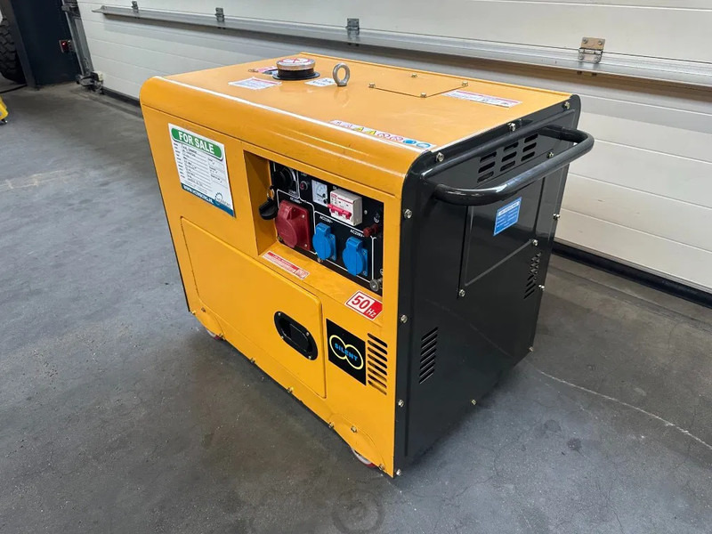 Diesel Diesel Generator UK-9500 5.5 kW 230 en 400 Volt Silent Diesel generator New ! - Elektrisk generator: bilde 2 Diesel Diesel Generator UK-9500 5.5 kW 230 en 400 Volt Silent Diesel generator New ! - Elektrisk generator: bilde 2