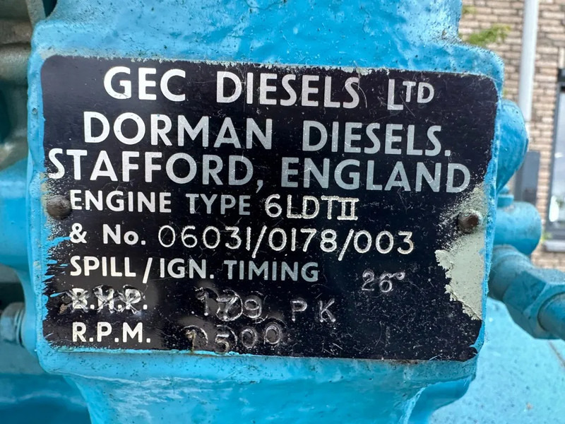 Dorman 6LDTII AvK 150 kVA Noodstroom generatorset Ex Emergency 465 hours - Elektrisk generator: bilde 5 Dorman 6LDTII AvK 150 kVA Noodstroom generatorset Ex Emergency 465 hours - Elektrisk generator: bilde 5