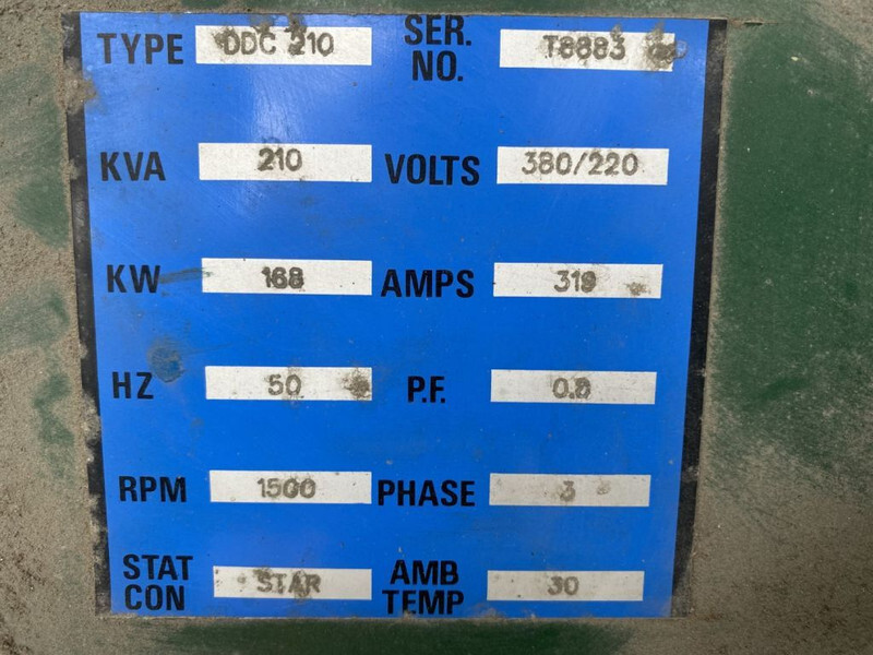 Elektrisk generator FG Wilson Stamford 210 kVA Silent generatorset: bilde 11 Elektrisk generator FG Wilson Stamford 210 kVA Silent generatorset: bilde 11
