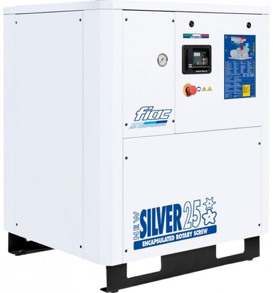 Fiac New Silver 25 Silent 18.5 kW 2500 L / min 10 Bar Elektrische Schroefcompressor - Luftkompressor: bilde 1 Fiac New Silver 25 Silent 18.5 kW 2500 L / min 10 Bar Elektrische Schroefcompressor - Luftkompressor: bilde 1