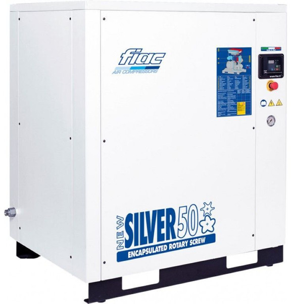 Fiac New Silver 50 Silent 37 kW 5000 L / min 10 Bar Elektrische Schroefcompressor - Luftkompressor: bilde 1 Fiac New Silver 50 Silent 37 kW 5000 L / min 10 Bar Elektrische Schroefcompressor - Luftkompressor: bilde 1