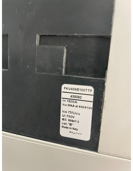 Ny Elektrisk generator General Electric FK1600 Circuit breaker / hoofdschakelaar NEW!: bilde 6