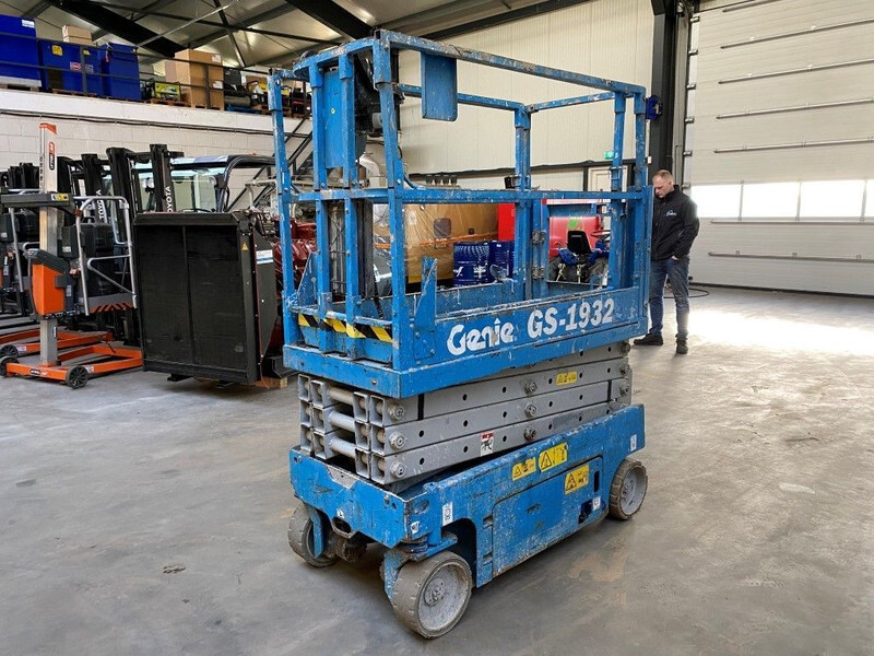Sakselift Genie GS 1932 Elektrische Schaarhoogwerker 7.8 meter werkhoogte 538 uur !: bilde 14