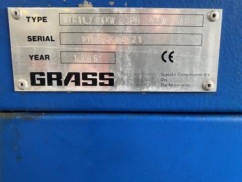 Grassair WIS 11.7 Silent 4 kW 550 L / min 12 Bar Schroefcompressor - Luftkompressor: bilde 2 Grassair WIS 11.7 Silent 4 kW 550 L / min 12 Bar Schroefcompressor - Luftkompressor: bilde 2