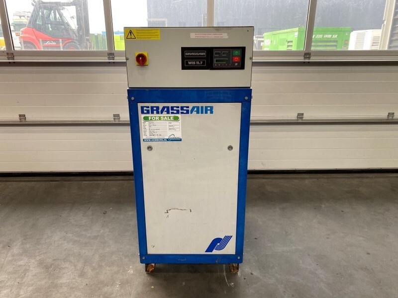 Grassair WIS 11.7 Silent 4 kW 550 L / min 12 Bar Schroefcompressor - Luftkompressor: bilde 1 Grassair WIS 11.7 Silent 4 kW 550 L / min 12 Bar Schroefcompressor - Luftkompressor: bilde 1