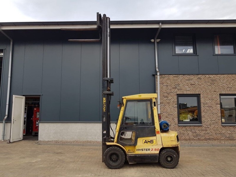 Hyster H2.50XM 2.5 ton Duplex Sideshift LPG Heftruck - Gasstruck: bilde 3 Hyster H2.50XM 2.5 ton Duplex Sideshift LPG Heftruck - Gasstruck: bilde 3