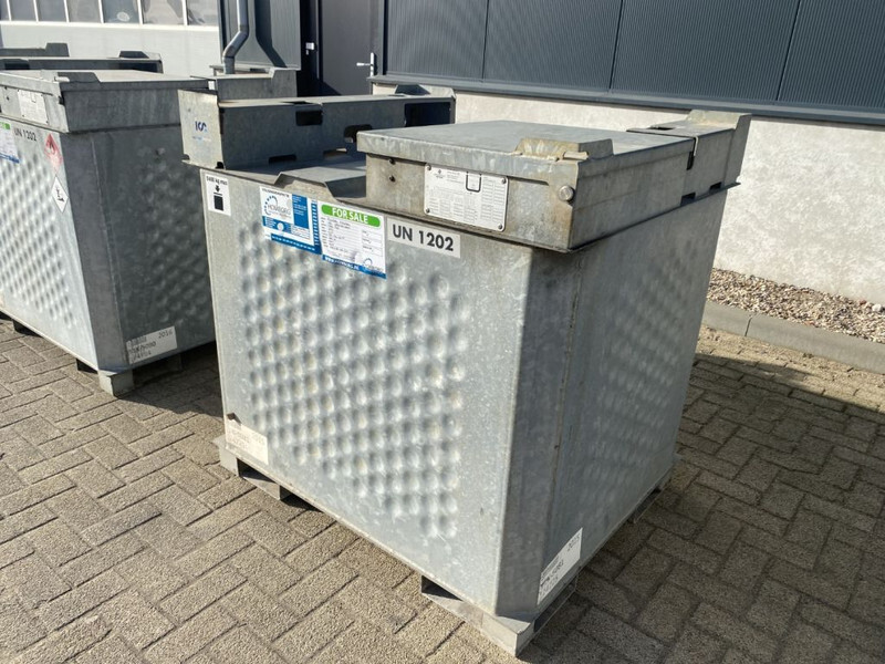 Lagringstank IBC Rietberg 1000 liter IBC Dieseltank Gegalvaniseerd: bilde 9