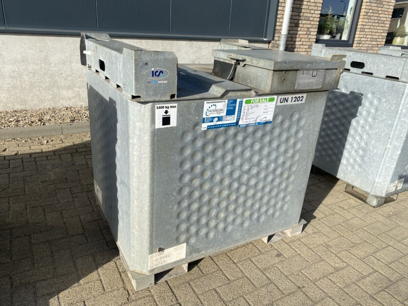Lagringstank IBC Rietberg 1000 liter IBC Dieseltank Gegalvaniseerd: bilde 8