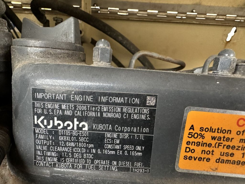 Lysmast Ingersoll Rand LT6K Kubota 6 kVA Mobiele Lichtmast Aggregaat Light Tower: bilde 17 Lysmast Ingersoll Rand LT6K Kubota 6 kVA Mobiele Lichtmast Aggregaat Light Tower: bilde 17