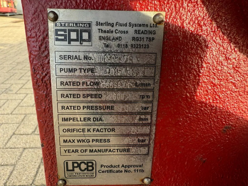 Iveco 8061 SPP 400 m3 / h 16 bar Diesel Waterpompset Waterpump - Vannpumpe: bilde 3 Iveco 8061 SPP 400 m3 / h 16 bar Diesel Waterpompset Waterpump - Vannpumpe: bilde 3