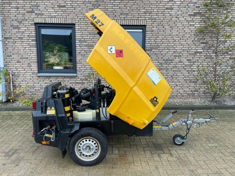 Luftkompressor Kaeser M27 Kubota 2,7 m3 / min 7 Bar 18 kW Mobiele Silent Diesel Compressor: bilde 6