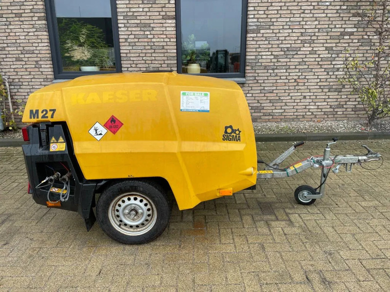Kaeser M27 Kubota 2,7 m3 / min 7 Bar 18 kW Mobiele Silent Diesel Compressor - Luftkompressor: bilde 1 Kaeser M27 Kubota 2,7 m3 / min 7 Bar 18 kW Mobiele Silent Diesel Compressor - Luftkompressor: bilde 1