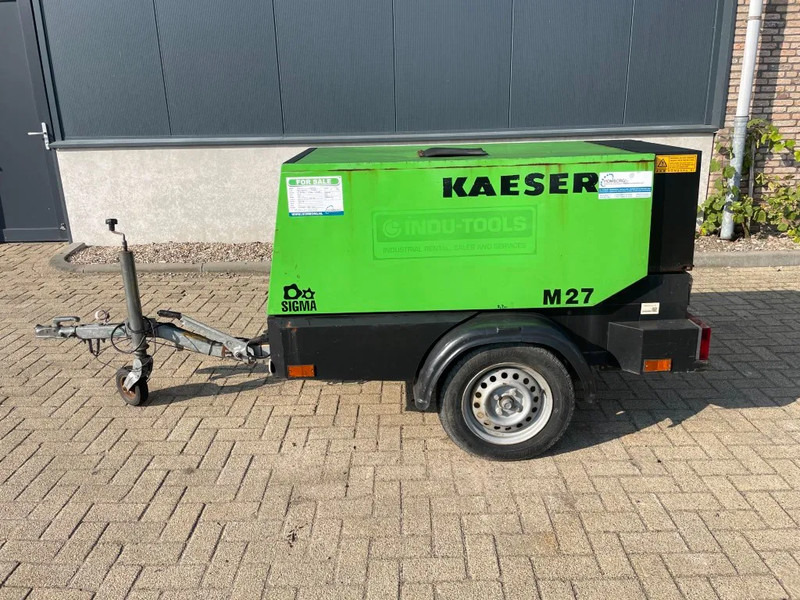 Kaeser M27 Kubota 2,7 m3 / min 7 Bar 18 kW Mobiele Silent Diesel Compressor - Luftkompressor: bilde 1 Kaeser M27 Kubota 2,7 m3 / min 7 Bar 18 kW Mobiele Silent Diesel Compressor - Luftkompressor: bilde 1