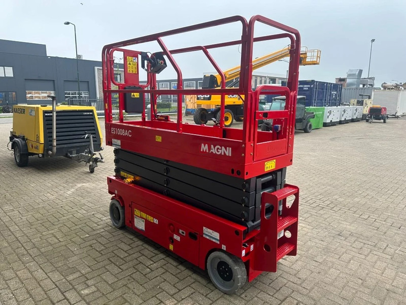 Ny Sakselift MAGNI ES1008 AC Elektra Schaarhoogwerker 10 meter werkhoogte NEW: bilde 18
