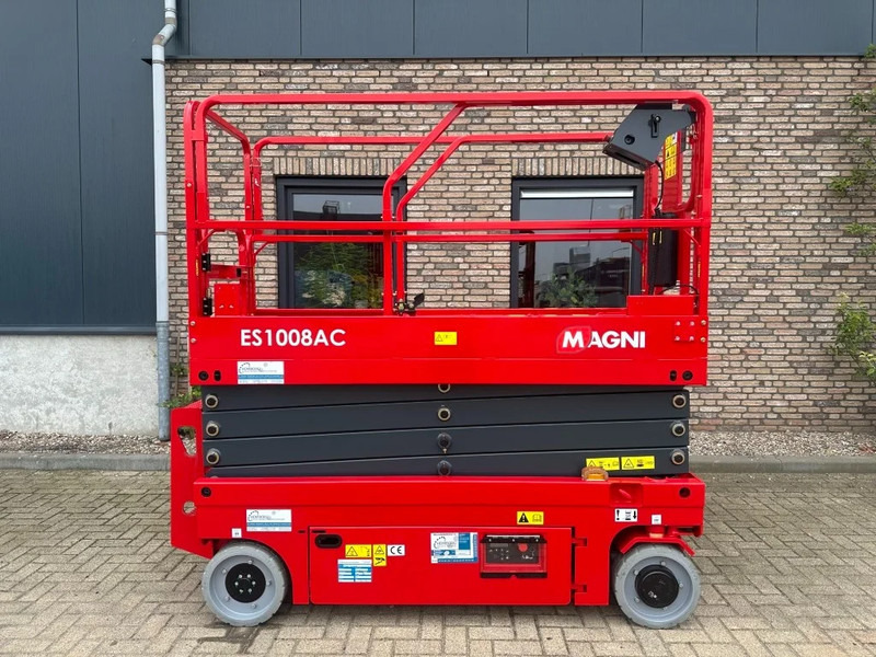 MAGNI ES1008 AC Elektra Schaarhoogwerker 10 meter werkhoogte NEW - Sakselift: bilde 1 MAGNI ES1008 AC Elektra Schaarhoogwerker 10 meter werkhoogte NEW - Sakselift: bilde 1