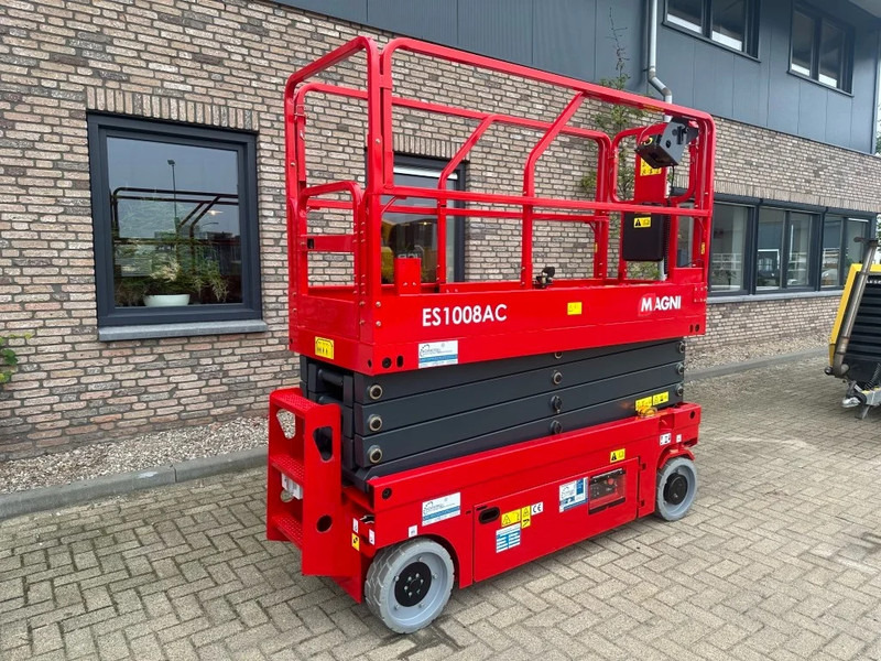 Ny Sakselift MAGNI ES1008 AC Elektra Schaarhoogwerker 10 meter werkhoogte NEW: bilde 11