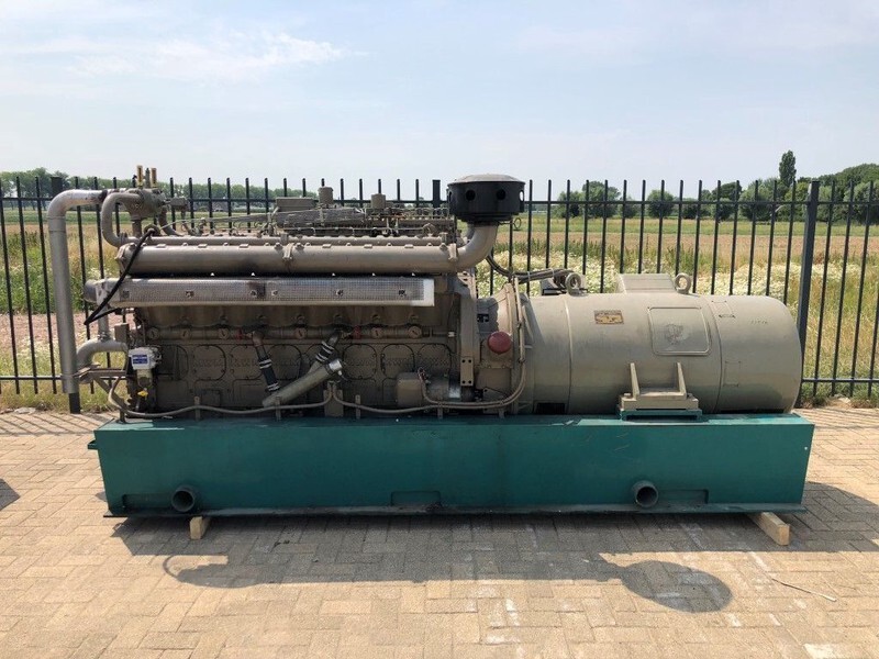 MWM RHS 618 V16 AvK 470 kVA generatorset - Elektrisk generator: bilde 1 MWM RHS 618 V16 AvK 470 kVA generatorset - Elektrisk generator: bilde 1