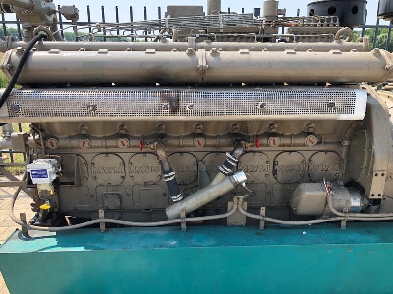MWM RHS 618 V16 AvK 470 kVA generatorset - Elektrisk generator: bilde 5 MWM RHS 618 V16 AvK 470 kVA generatorset - Elektrisk generator: bilde 5