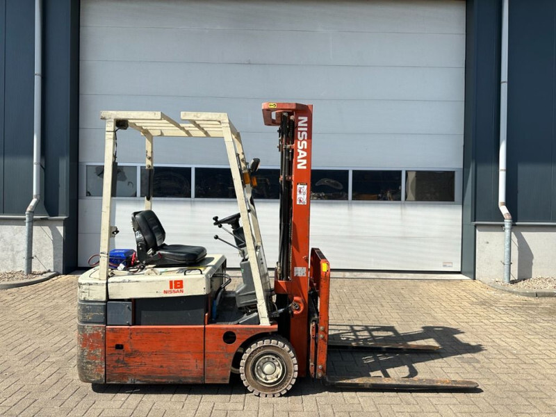 El-truck Nissan N01L18U 1.8 ton Triplex Freelift Sideshift Elektra Heftruck Accu 2016 !: bilde 15