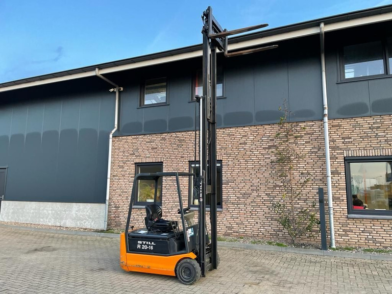 Still R20-16 Elektra 1.6 ton Triplex Freelift Sideshift Heftruck - El-truck: bilde 5 Still R20-16 Elektra 1.6 ton Triplex Freelift Sideshift Heftruck - El-truck: bilde 5