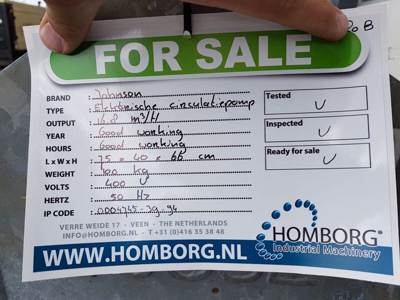 Vannpumpe WATERPOMP Elektrische Waterpompsets diverse vermogens 2.2 kW tot 18.5 kW: bilde 18 Vannpumpe WATERPOMP Elektrische Waterpompsets diverse vermogens 2.2 kW tot 18.5 kW: bilde 18