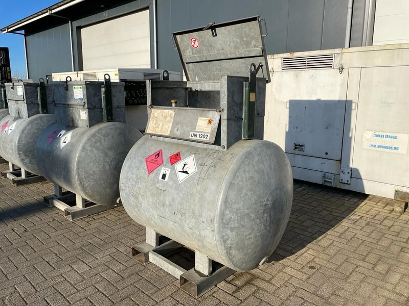 Lagringstank dieseltank Rietberg 1000 liter Dieseltank Gegalvaniseerd IBC met keuring !: bilde 14