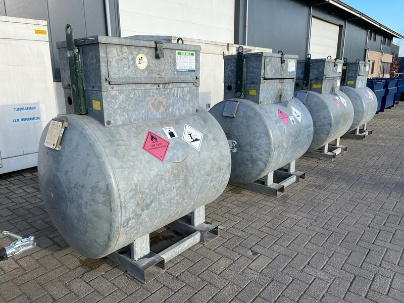 Lagringstank dieseltank Rietberg 1000 liter Dieseltank Gegalvaniseerd IBC met keuring !: bilde 6