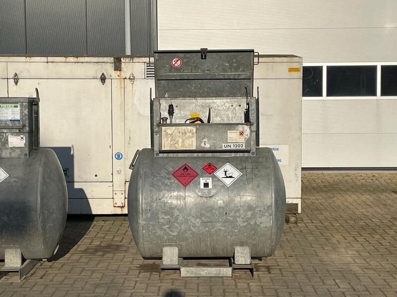 Lagringstank dieseltank Rietberg 1000 liter Dieseltank Gegalvaniseerd IBC met keuring !: bilde 17