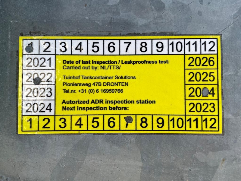 Lagringstank dieseltank Rietberg 1000 liter Dieseltank Gegalvaniseerd IBC met keuring !: bilde 9