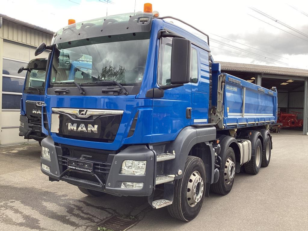MAN TGS 35.470 8×4 - Tippbil: bilde 1 MAN TGS 35.470 8×4 - Tippbil: bilde 1