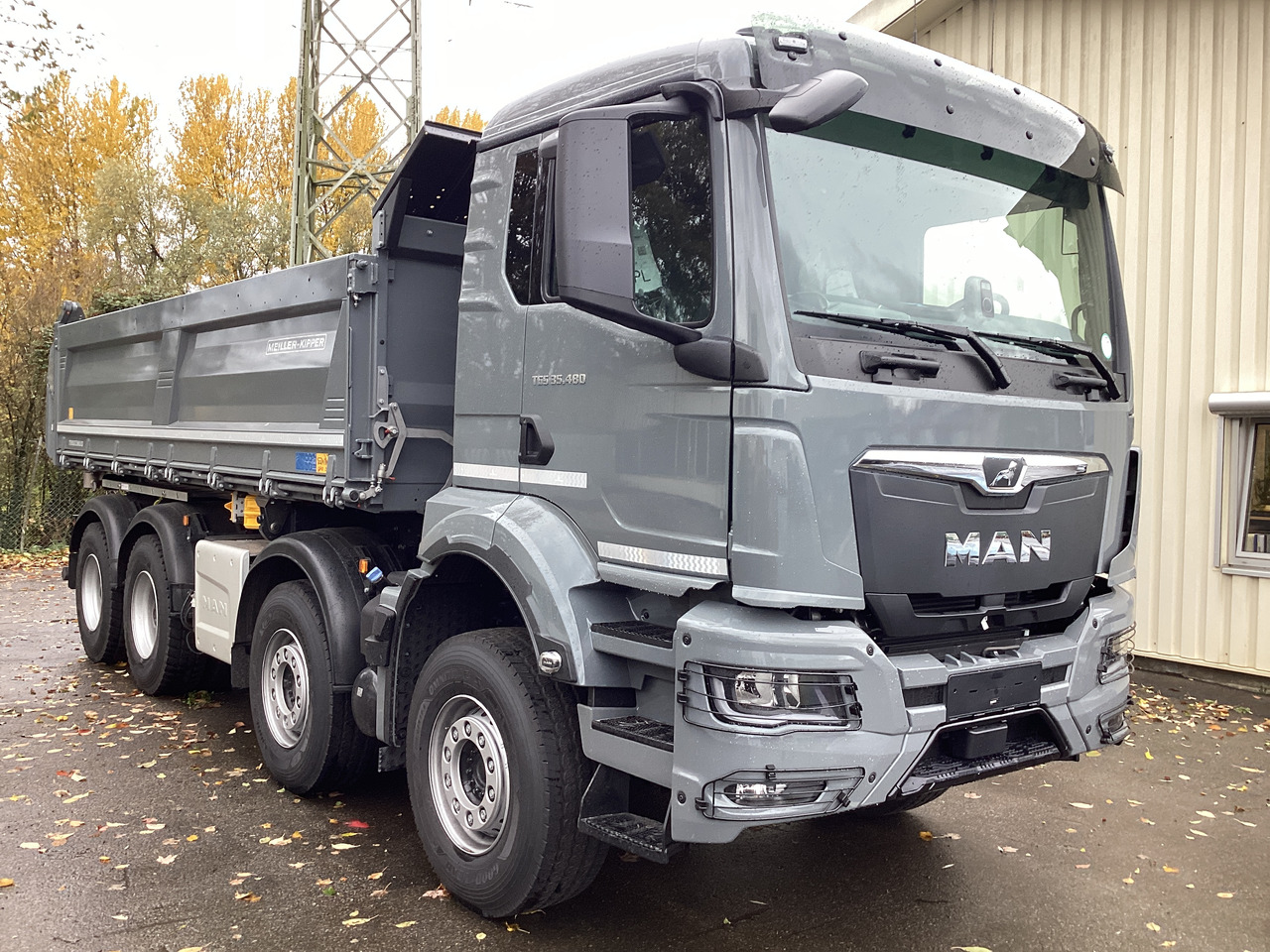 MAN TGS 35.480 8×4 BB - Tippbil: bilde 2 MAN TGS 35.480 8×4 BB - Tippbil: bilde 2