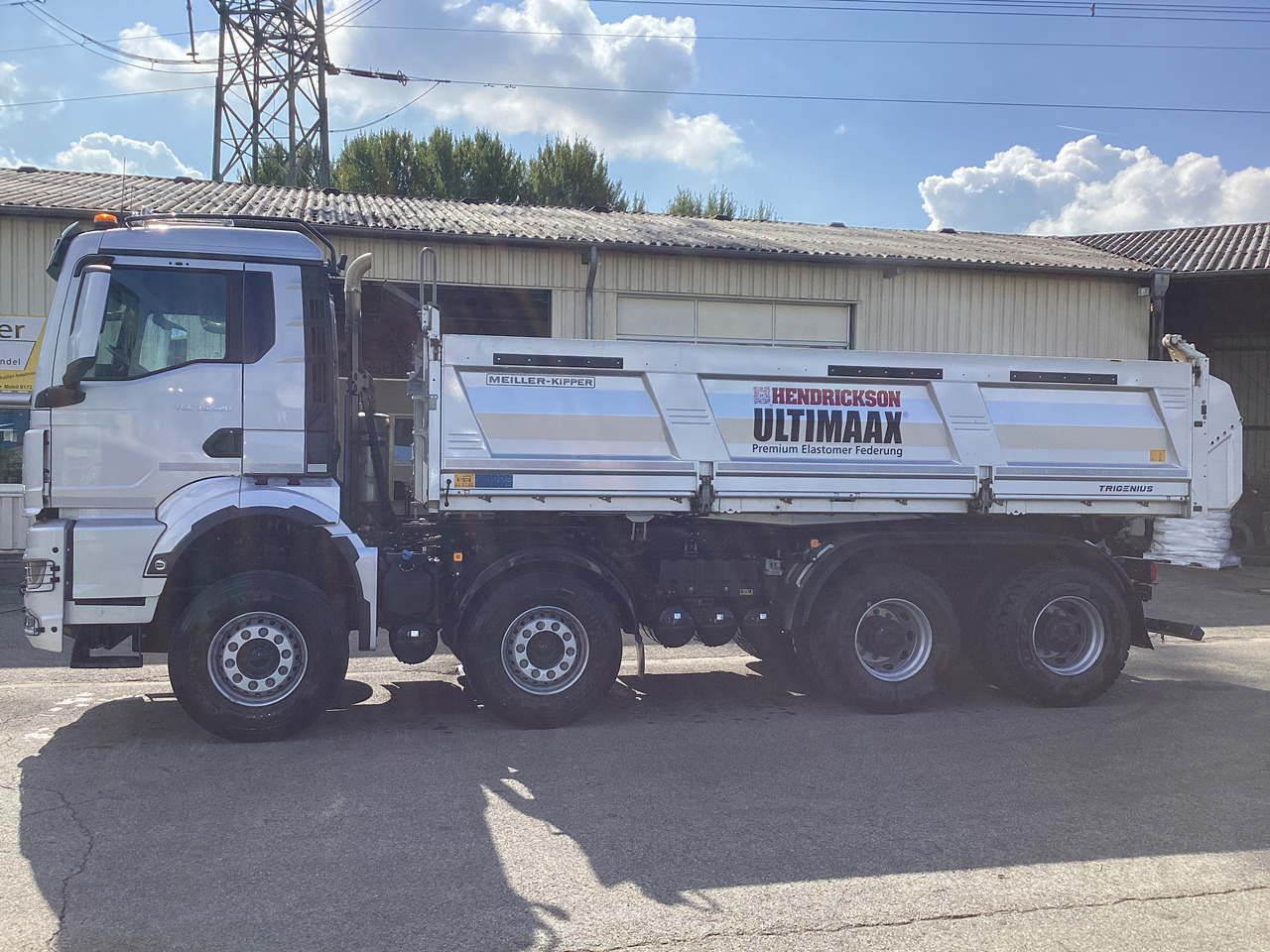 MAN TGS 35.520 8×4 BB Hendrickson - Tippbil: bilde 4 MAN TGS 35.520 8×4 BB Hendrickson - Tippbil: bilde 4