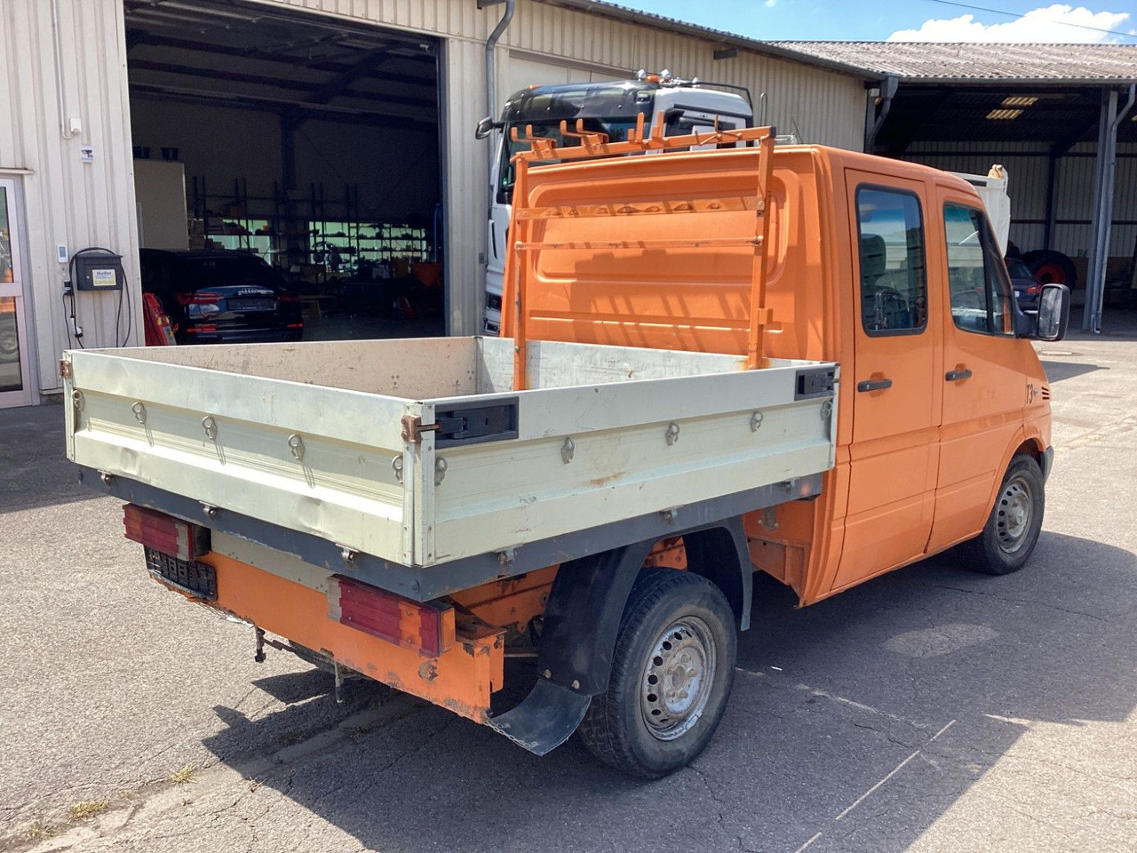 Mercedes-Benz Sprinter Pritsche Doka 211 CDI - Varebil med plan, Varebil med dobbelt førerhus: bilde 4 Mercedes-Benz Sprinter Pritsche Doka 211 CDI - Varebil med plan, Varebil med dobbelt førerhus: bilde 4