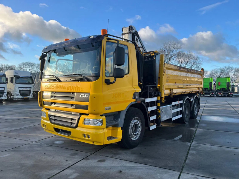 DAF CF 360 FAN Kipper knijperwagen - Kranbil: bilde 1 DAF CF 360 FAN Kipper knijperwagen - Kranbil: bilde 1