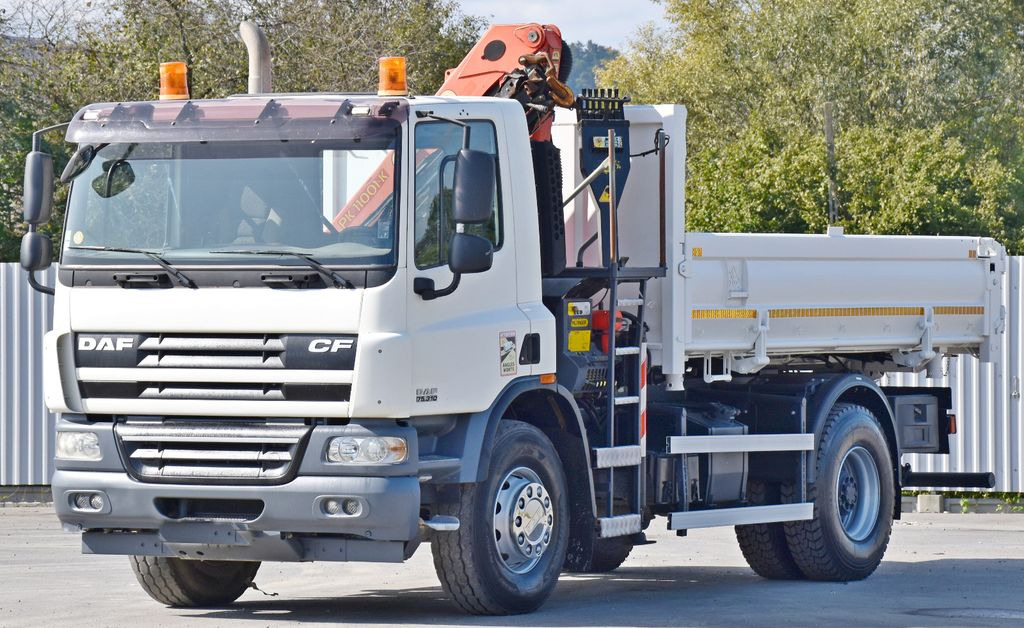 DAF CF 75.310 Kipper 4,30 m + KRAN * TOPZUSTAND DAF CF 75.310 Kipper 4,30 m + KRAN * TOPZUSTAND - Tippbil, Kranbil: bilde 5 DAF CF 75.310 Kipper 4,30 m + KRAN * TOPZUSTAND DAF CF 75.310 Kipper 4,30 m + KRAN * TOPZUSTAND - Tippbil, Kranbil: bilde 5