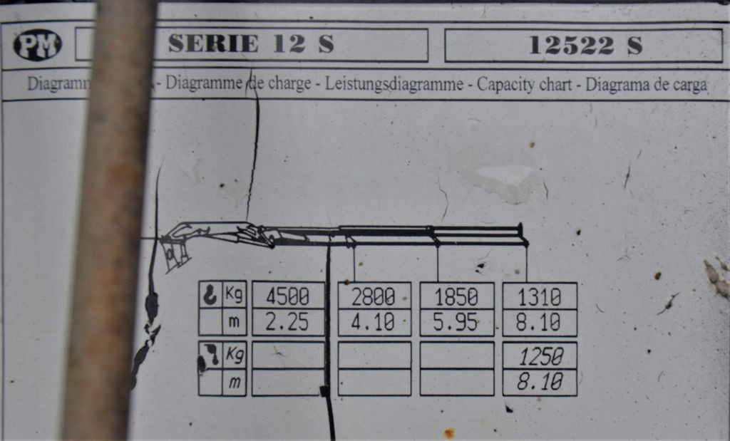 Kranbil, Tippbil DAF CF 75.310 *Kipper 5,10 m + KRAN * TOPZUSTAND: bilde 8