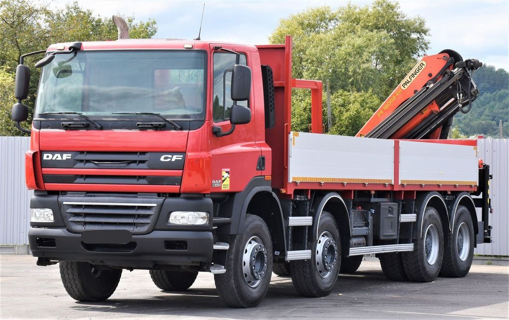 DAF CF 85.410 Pritsche 6,80m + KRAN / FUNK/8x4 - Kranbil: bilde 3 DAF CF 85.410 Pritsche 6,80m + KRAN / FUNK/8x4 - Kranbil: bilde 3