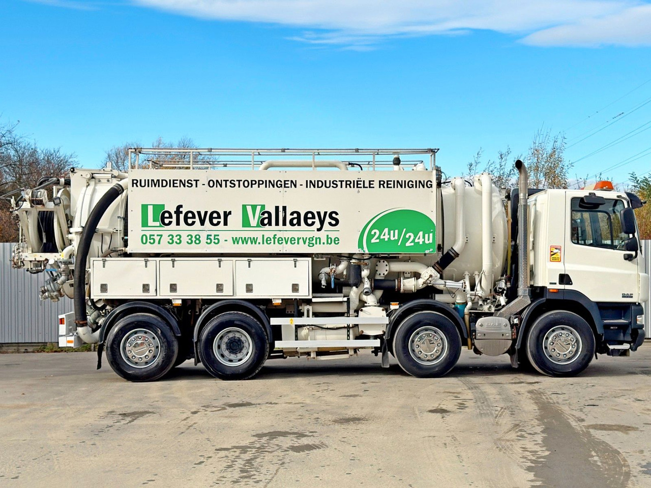 DAF CF 85.410 * Saug und Spülwagen +FUNK - Vakuum lastebil: bilde 3 DAF CF 85.410 * Saug und Spülwagen +FUNK - Vakuum lastebil: bilde 3