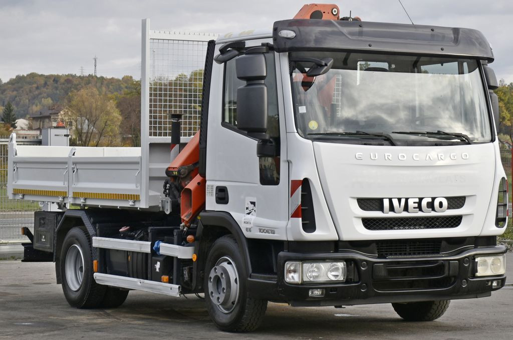 Iveco EUROCARGO 100E19 +PK 7001 H + FUNK * TOPZUSTAND - Kranbil, Tippbil: bilde 4 Iveco EUROCARGO 100E19 +PK 7001 H + FUNK * TOPZUSTAND - Kranbil, Tippbil: bilde 4