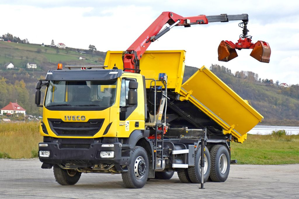 Iveco TRAKKER 360 * Kipper 4,90m* KRAN/FUNK*6x4 - Tippbil, Kranbil: bilde 3 Iveco TRAKKER 360 * Kipper 4,90m* KRAN/FUNK*6x4 - Tippbil, Kranbil: bilde 3