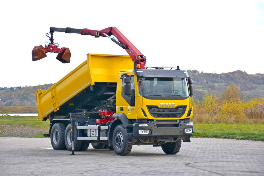 Iveco TRAKKER 360 * Kipper 4,90m* KRAN/FUNK*6x4 - Kranbil, Tippbil: bilde 2 Iveco TRAKKER 360 * Kipper 4,90m* KRAN/FUNK*6x4 - Kranbil, Tippbil: bilde 2