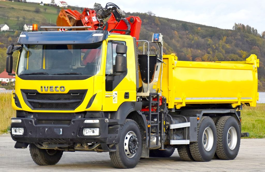 Iveco TRAKKER 360 * Kipper 4,90m* KRAN/FUNK*6x4 - Tippbil, Kranbil: bilde 5 Iveco TRAKKER 360 * Kipper 4,90m* KRAN/FUNK*6x4 - Tippbil, Kranbil: bilde 5
