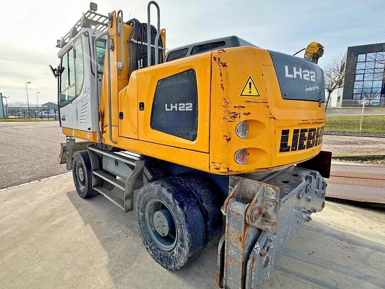Hjulgraver Liebherr LH 22 M LITRONIC * Umschlagbagger * Topzustand!: bilde 9